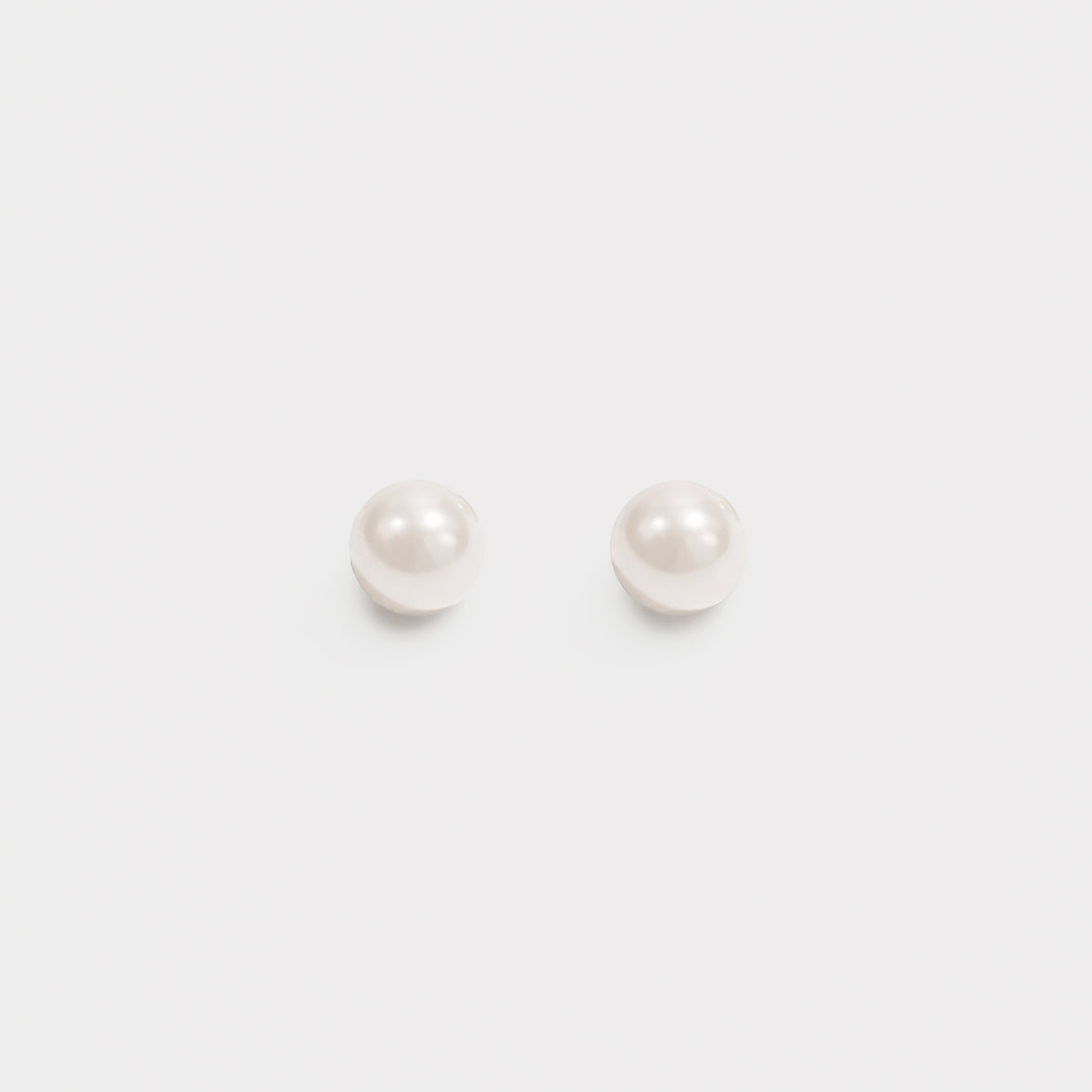 Boucles d'oreilles perles 8 mm en acier inoxydable