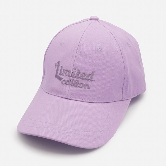 Casquette lilas "Limited edition"