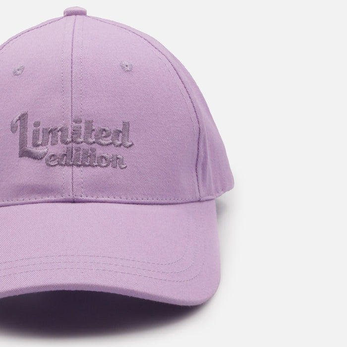 Casquette lilas "Limited edition"