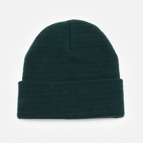 Load image into Gallery viewer, Classic dark green beanie
