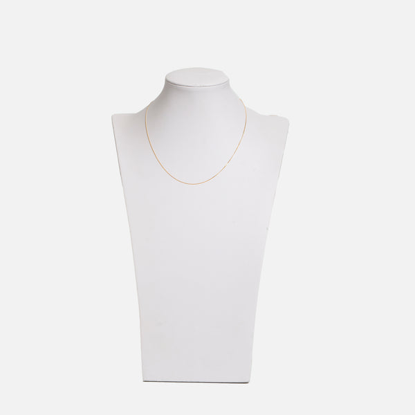 Load image into Gallery viewer, 18 inches gourmet chain 10k yellow gold
