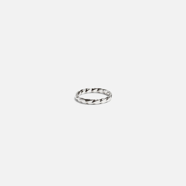 Load image into Gallery viewer, Sterling silver twisted ring
