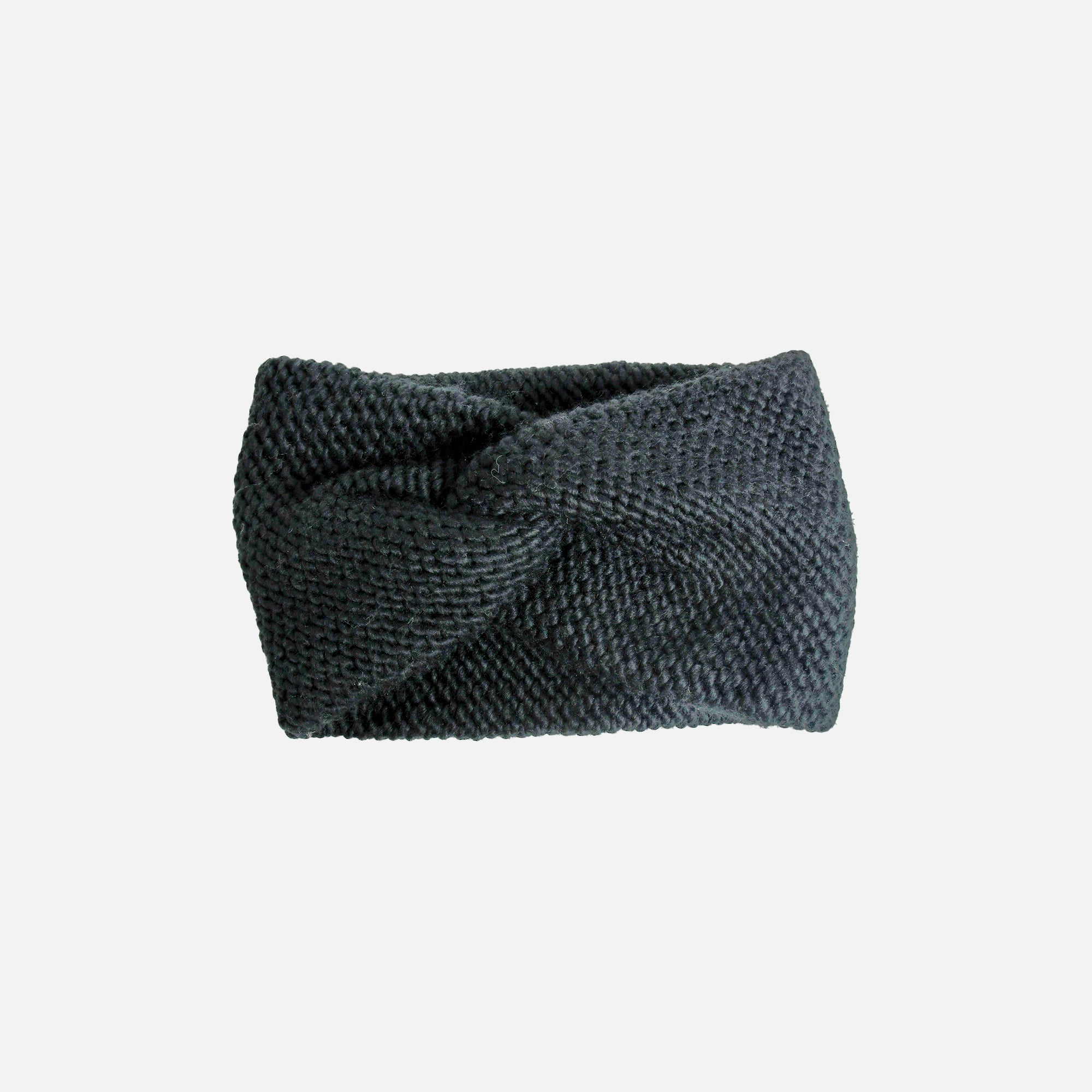 Bandeau noir en tricot – Bizou