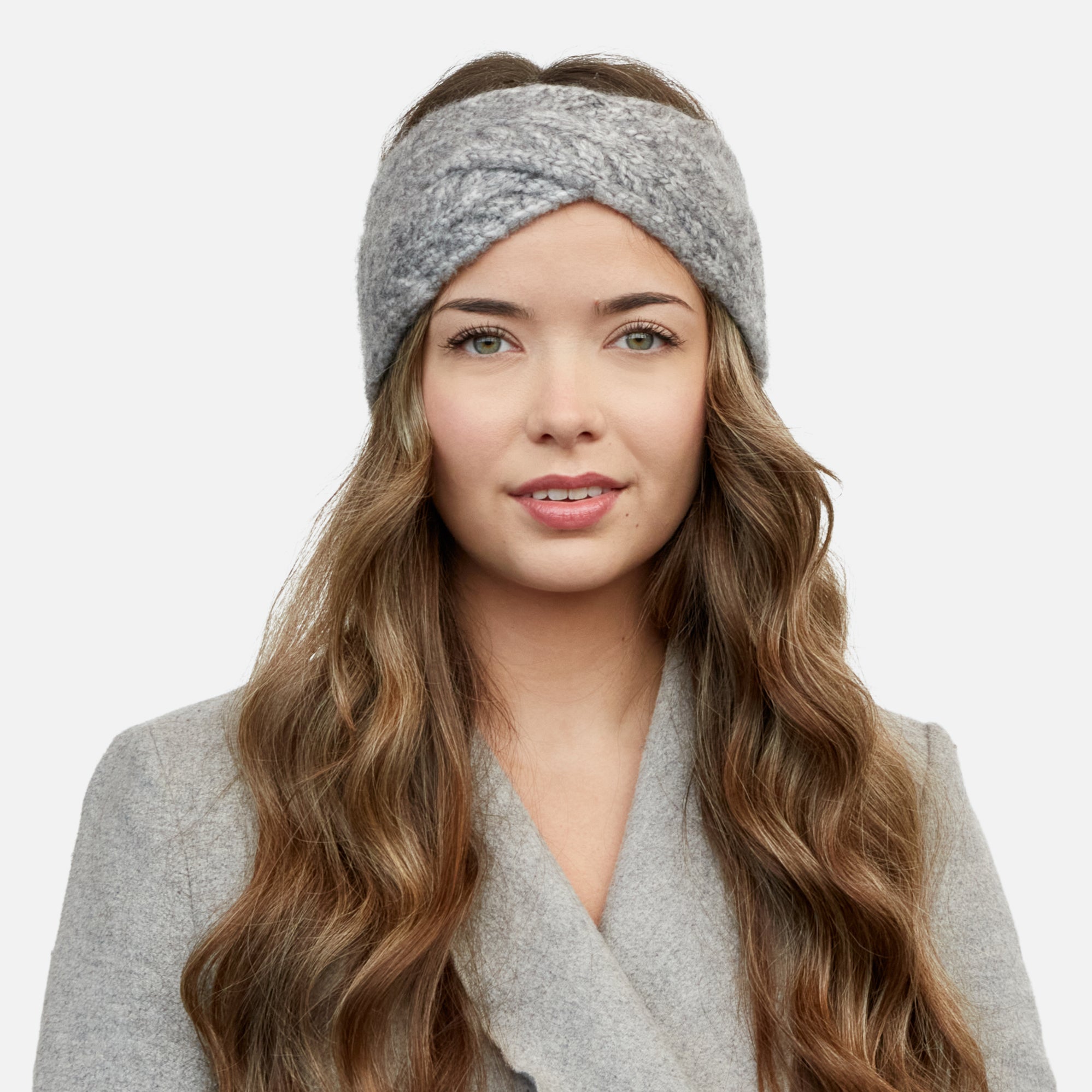 Bandeau gris pâle avec doublure