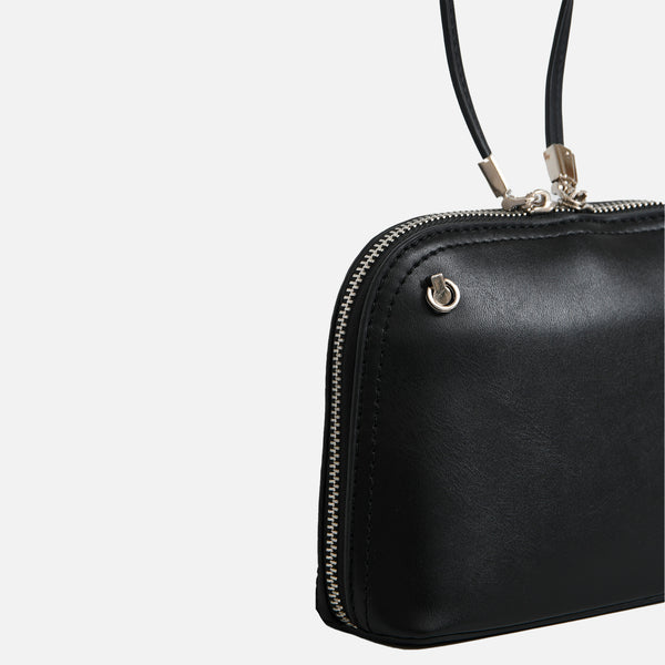 Load image into Gallery viewer, Black city crossbody bag
