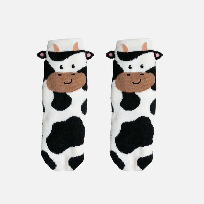 Bas pantoufles vache
