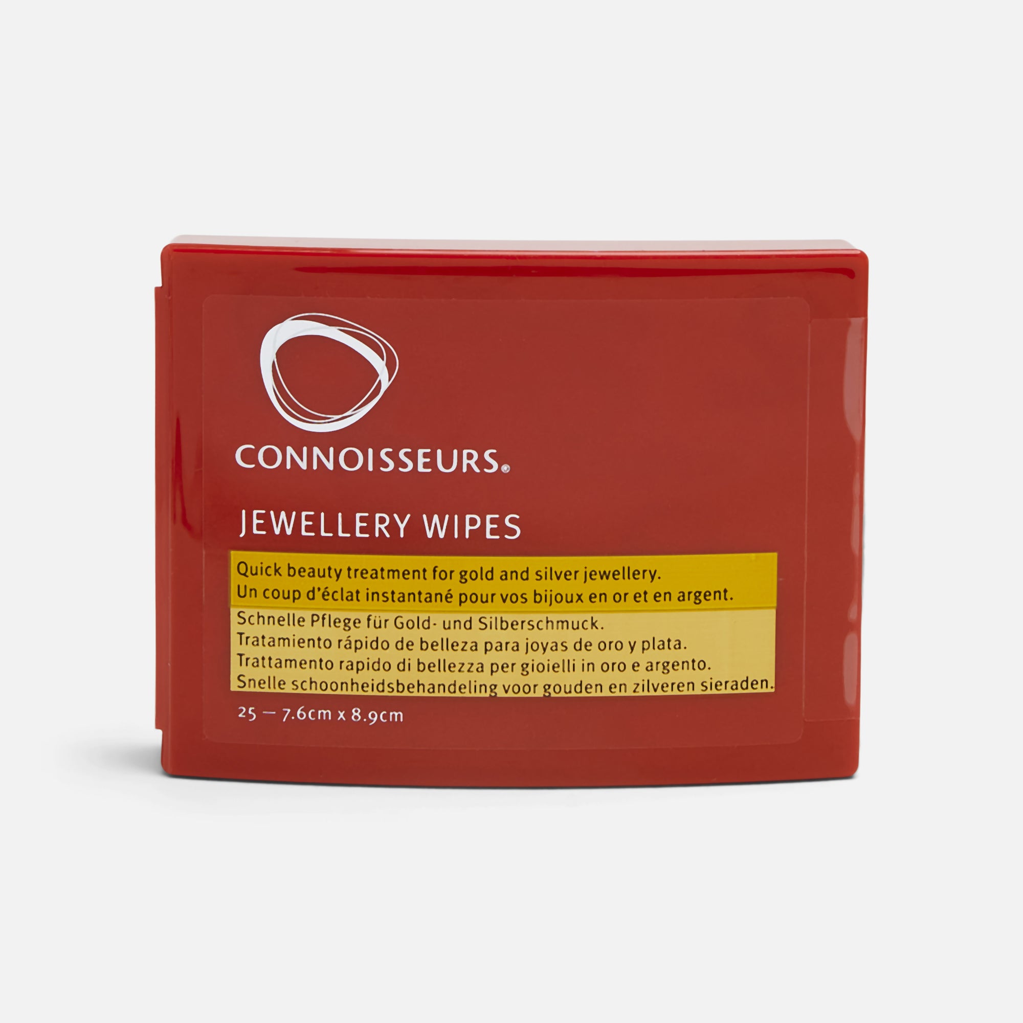 Jewelry cleaning wipes