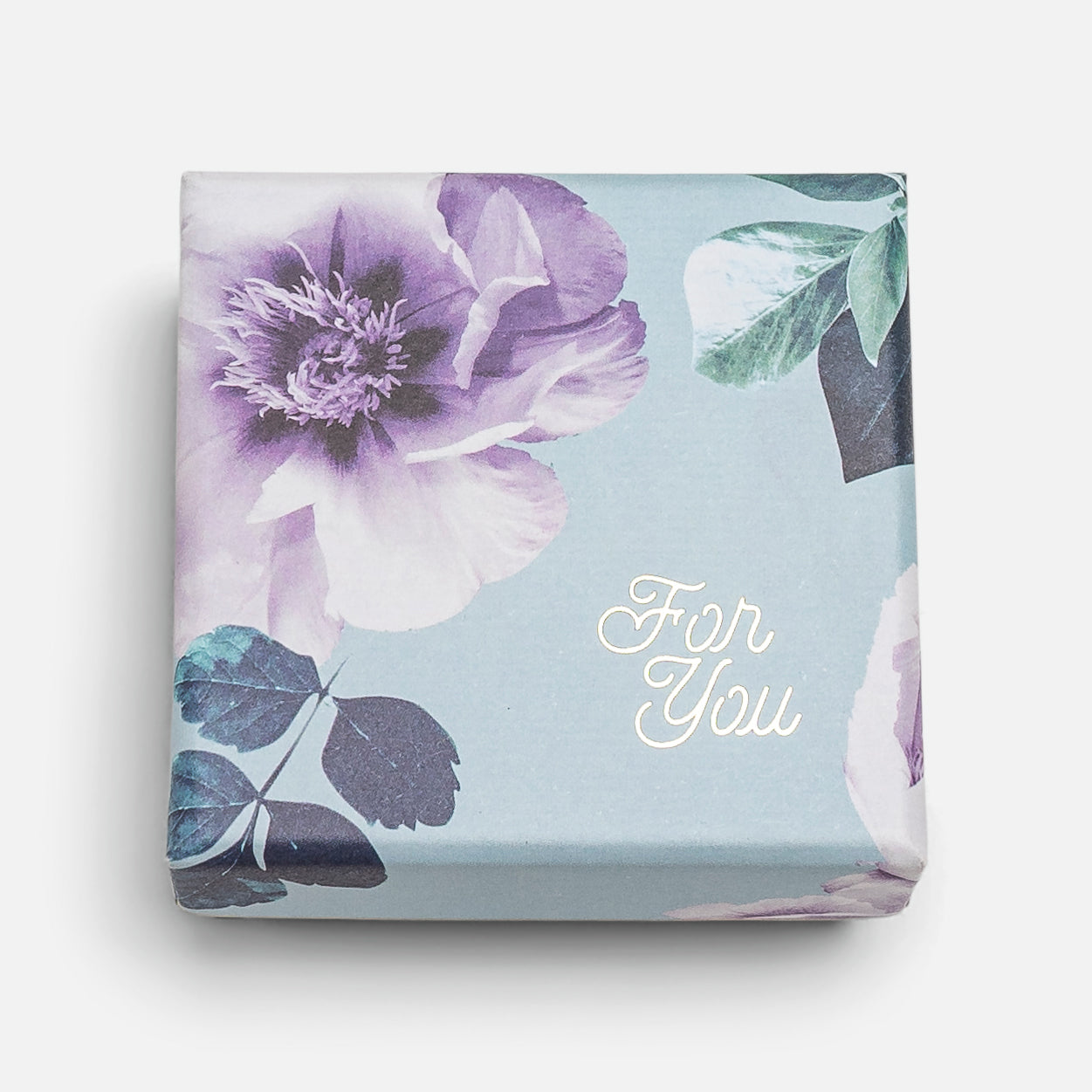 Flower print ring box for the operation enfant soleil