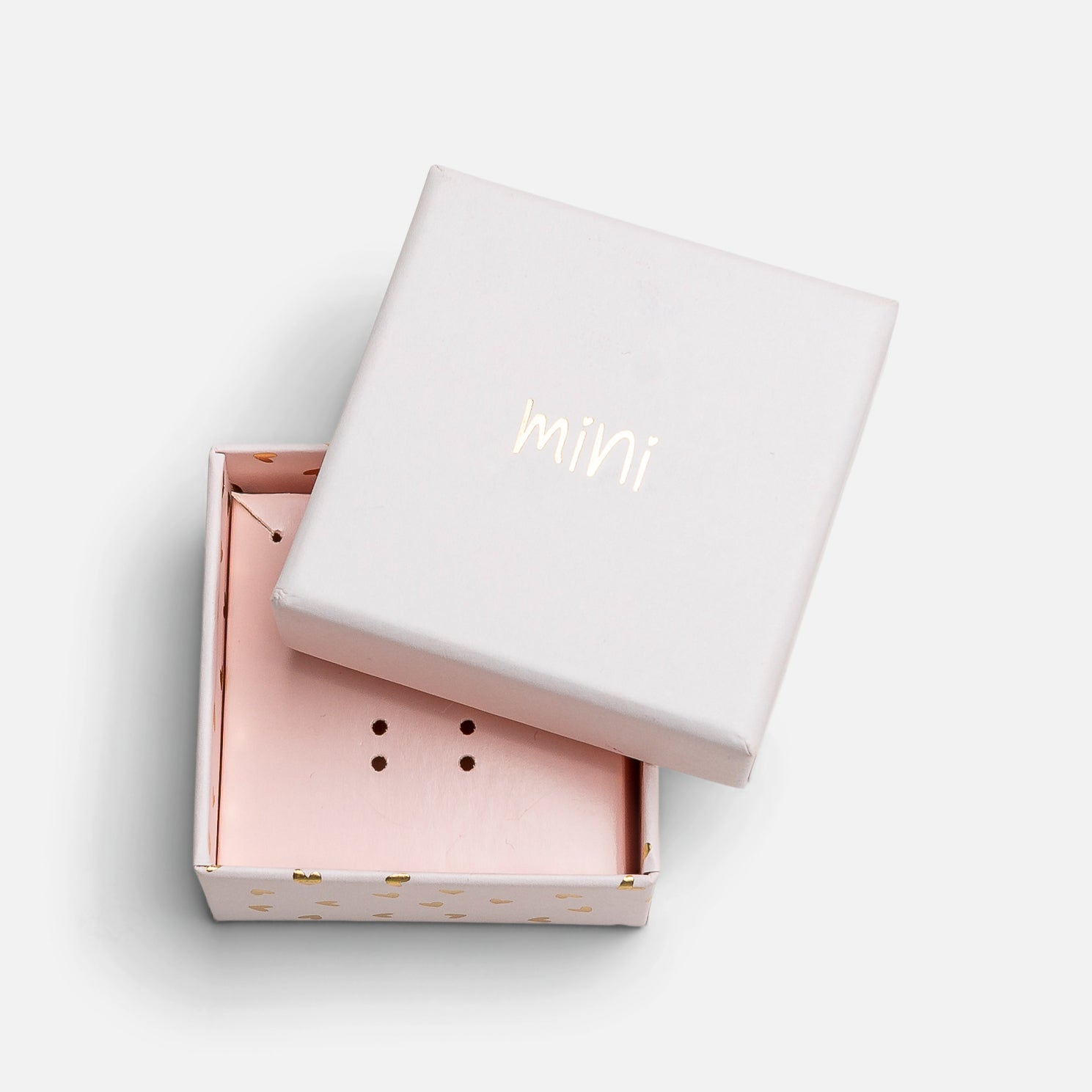 Small pink box for mini collection for Operation Enfant Soleil Foundation