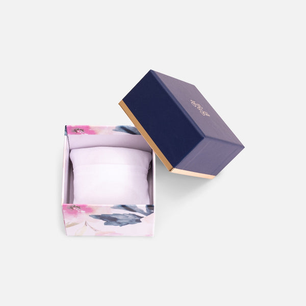 Load image into Gallery viewer, Floral box for watches for the benefit of opération enfant soleil
