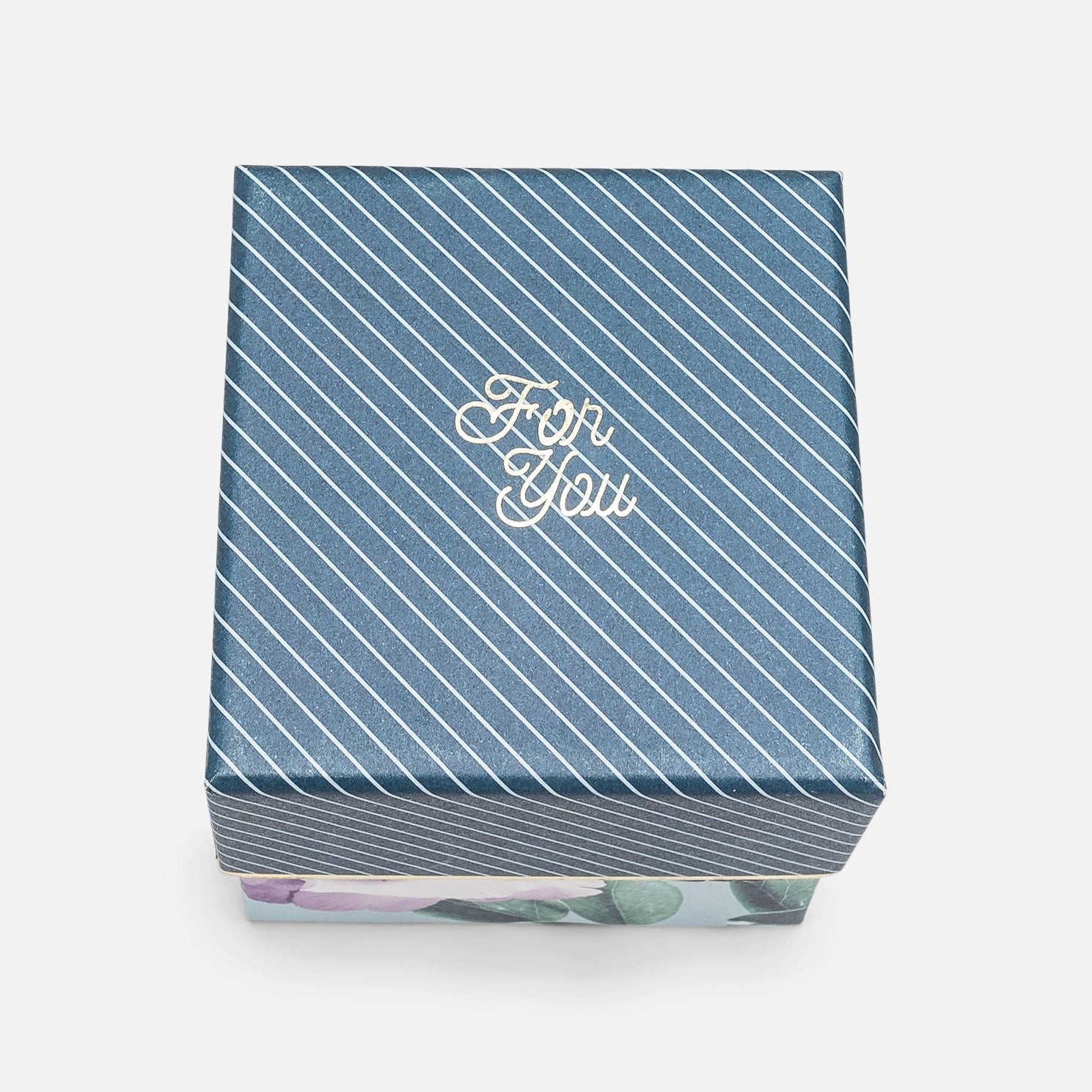 Box for watches and bracelets with stripes for operation enfant soleil 