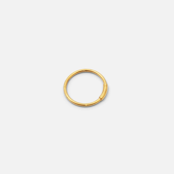 Charger l&#39;image dans la galerie, Ensemble de trois anneaux dorés pour cartilage en acier inoxydable
