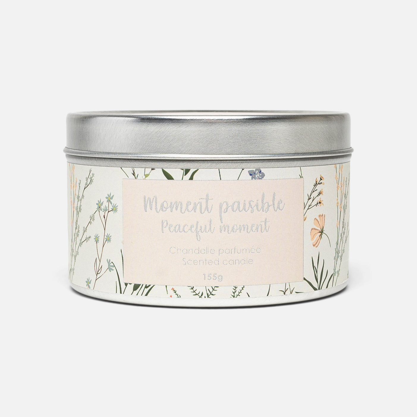 Peaceful moment scented candle