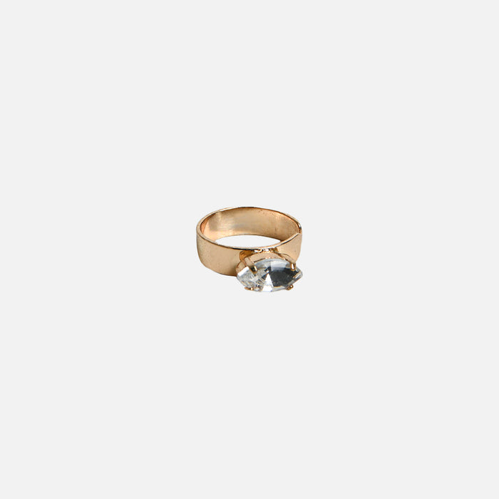 Ensemble de cinq manchettes d'oreilles dorées