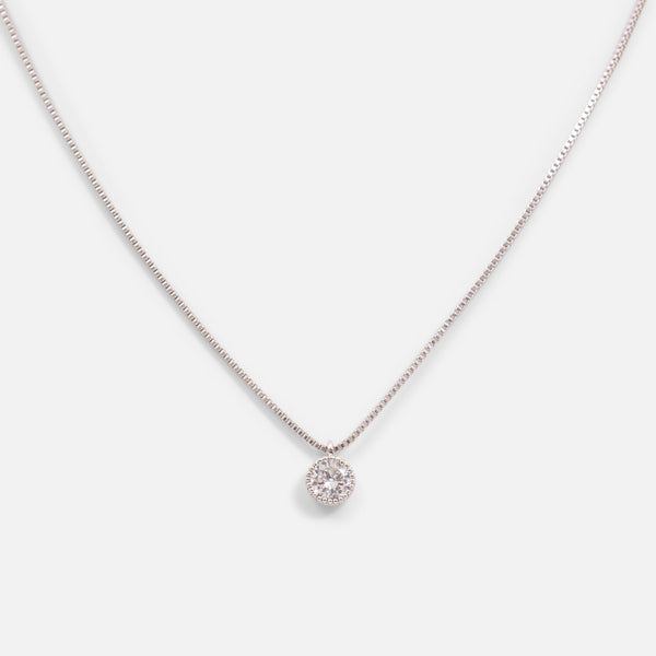 Load image into Gallery viewer, Silvered pendant birthstone &quot; crystal stone &quot;
