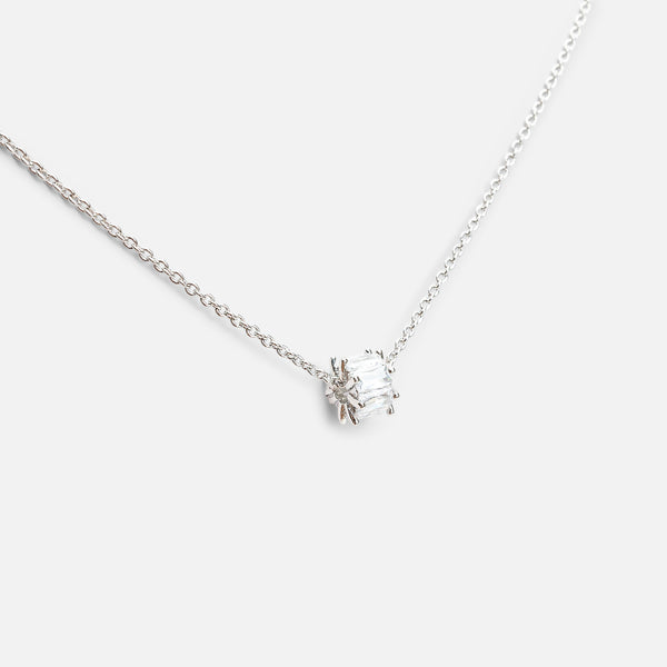 Load image into Gallery viewer, Silver pendant with screw charm
