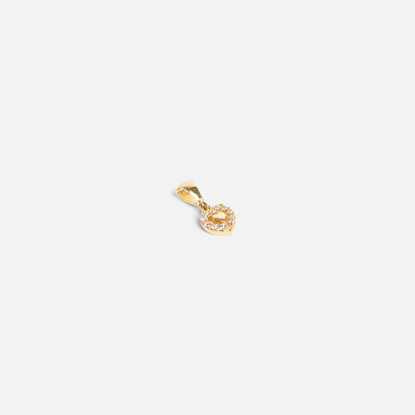Load image into Gallery viewer, 10k yellow gold small golden heart charm 
