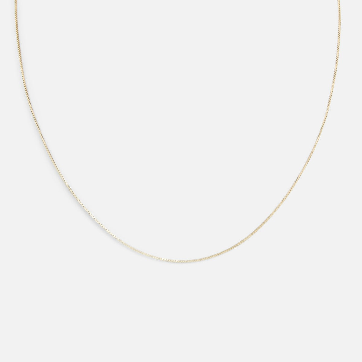 16" square chain 10k yellow gold 
