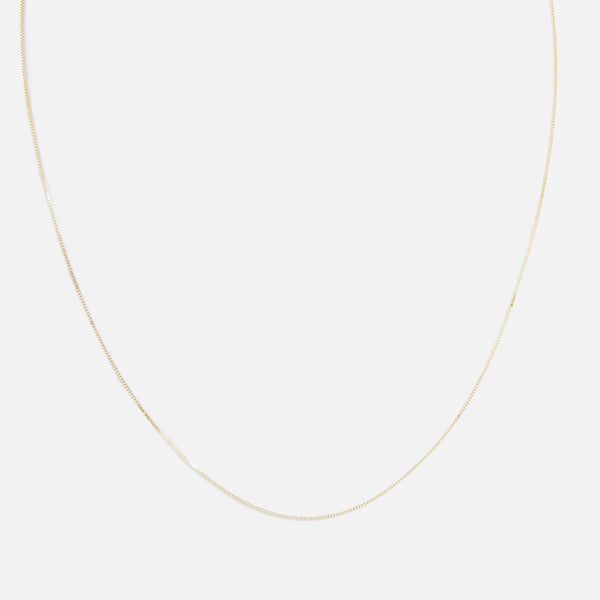 Load image into Gallery viewer, 20’’ 10k yellow gold square chain 
