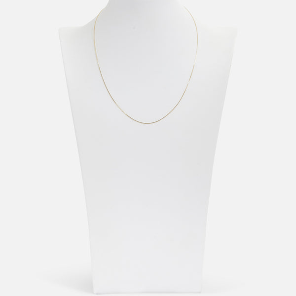 Load image into Gallery viewer, 20’’ 10k yellow gold square chain 
