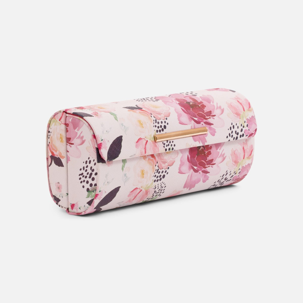 Glasses case with flowers