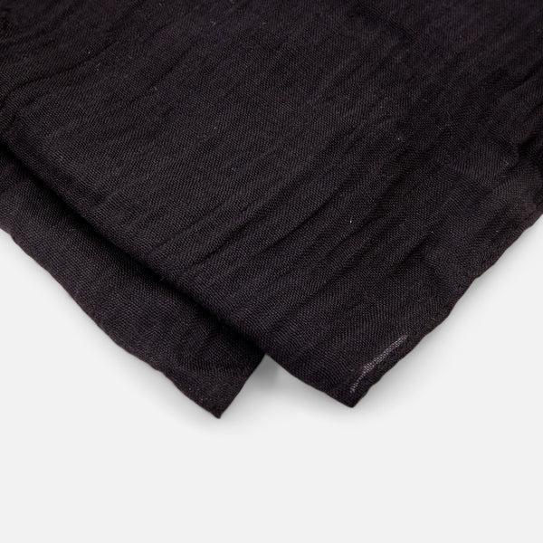 Load image into Gallery viewer, Black rectangle scarf
