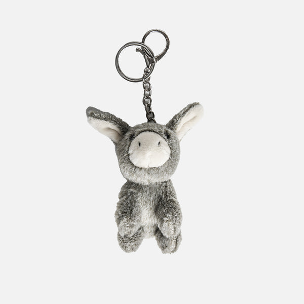 Load image into Gallery viewer, Grey donkey keychain
