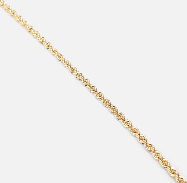 Load image into Gallery viewer, 7.5&#39;&#39; Bracelet with twisted links 10k yellow gold
