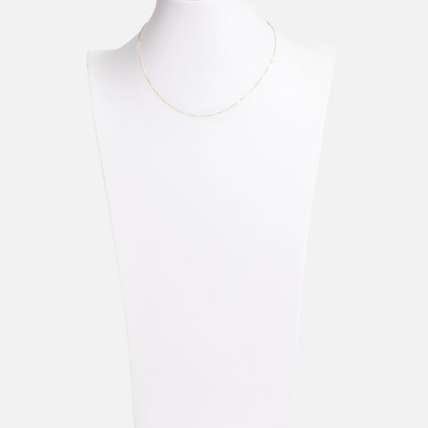 Load image into Gallery viewer, 16’’ 10k yellow gold square chain
