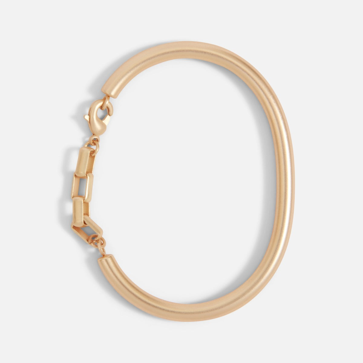 Set of two golden chain bracelets