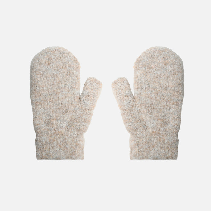Mitaines en tricot fausse laine