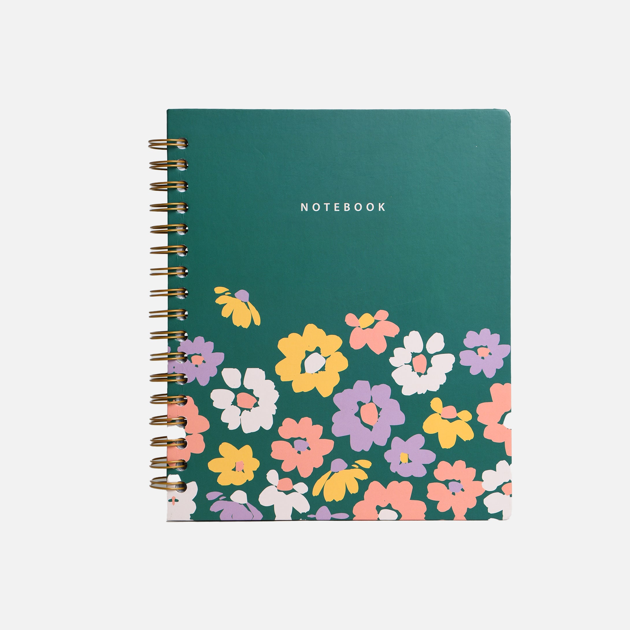 Petit carnet de notes rose avec fleurs – Bizou