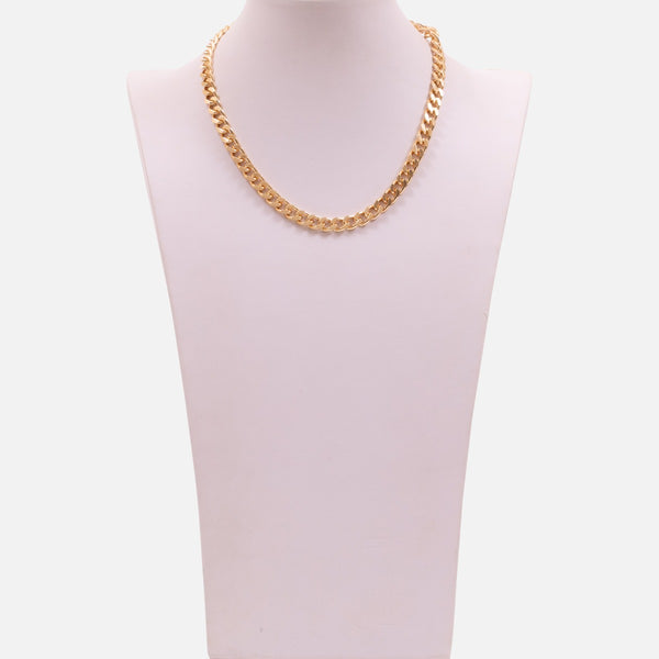 Load image into Gallery viewer, Golden necklace with wide links 
