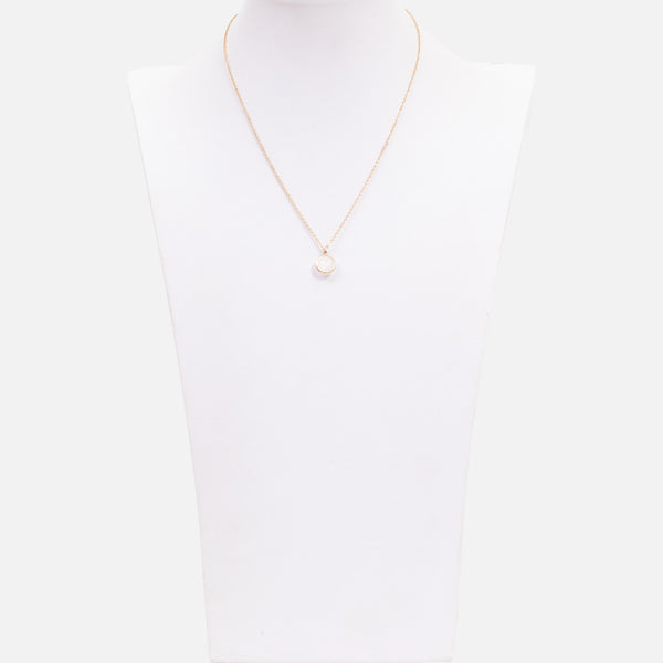 Load image into Gallery viewer, Golden pendant with &quot; quartz stone &quot;
