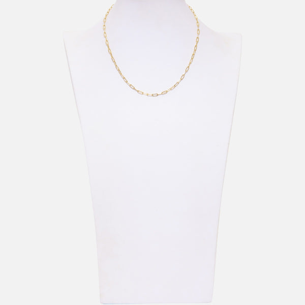 Load image into Gallery viewer, Golden necklace with trombones chain
