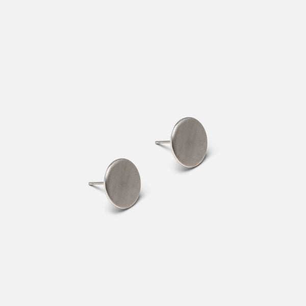 Load image into Gallery viewer, Set of three fixed gold, silver and black earrings
