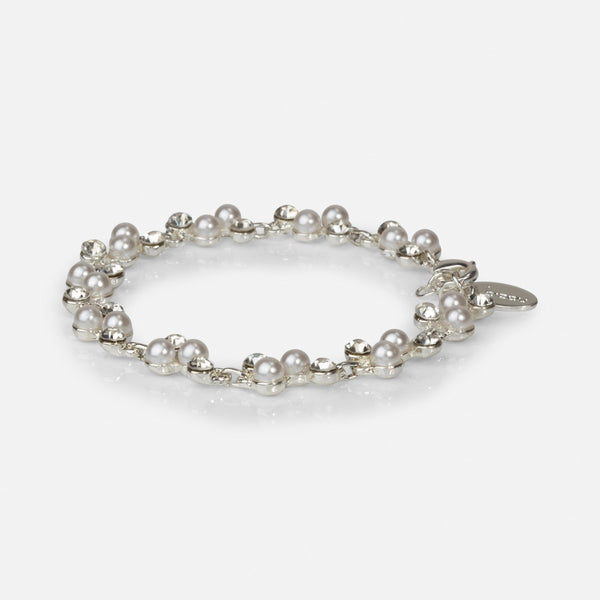 Load image into Gallery viewer, Pearls and stones bracelet   

