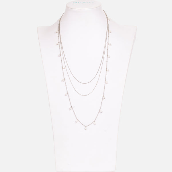 Load image into Gallery viewer, Necklace with three different chains
