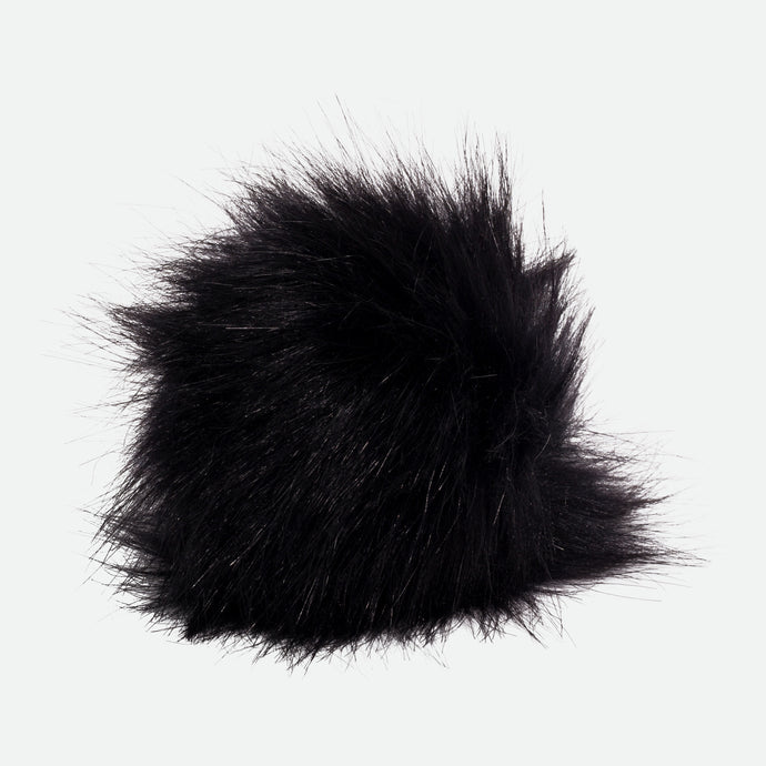 Black pompom
