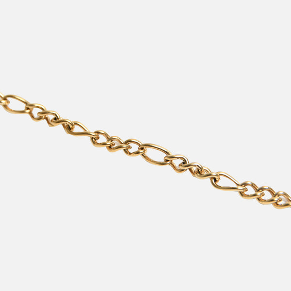 Charger l&#39;image dans la galerie, Bracelet doré avec attache barre en acier inoxydable
