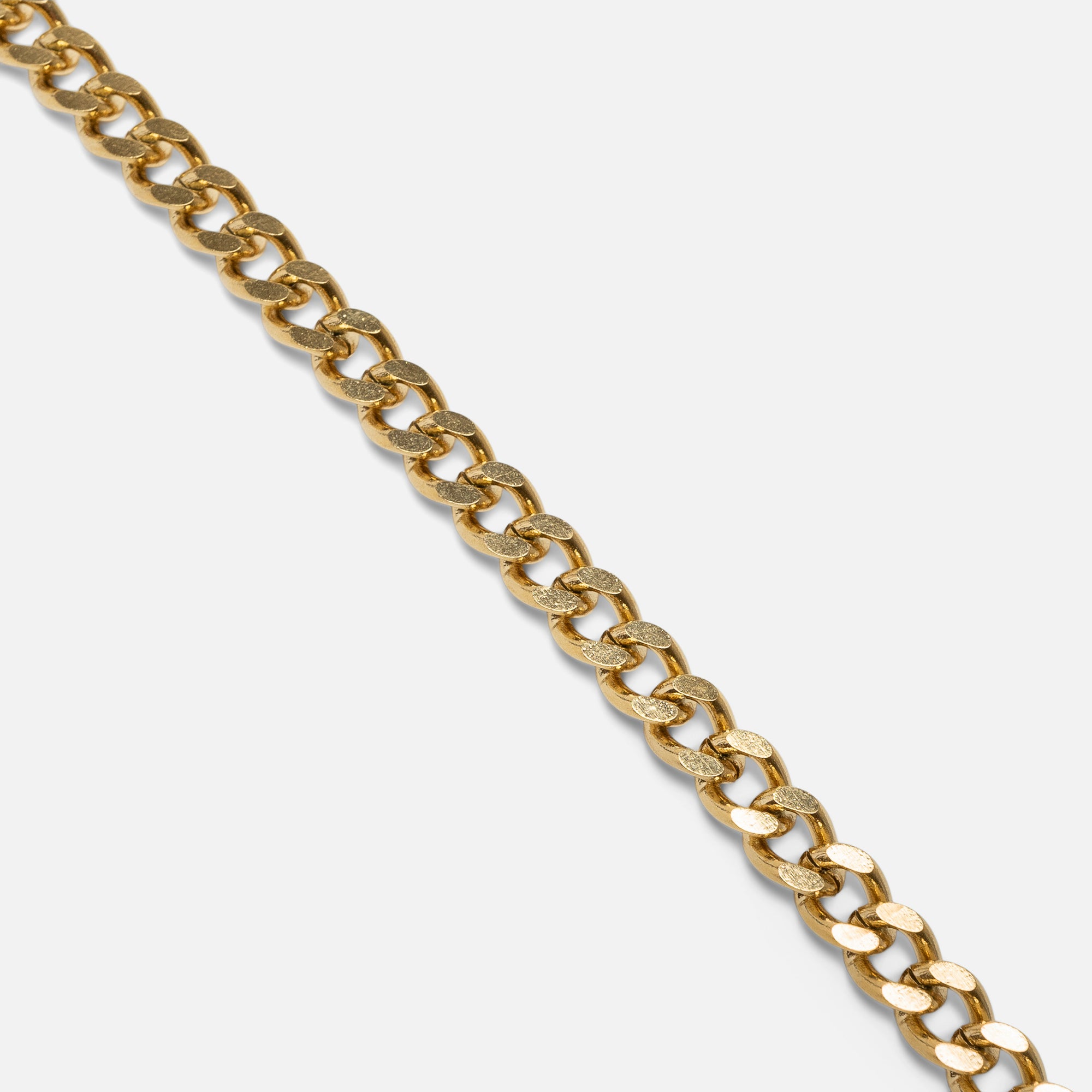 Ensemble de deux bracelets doré et argent en acier inoxydable
