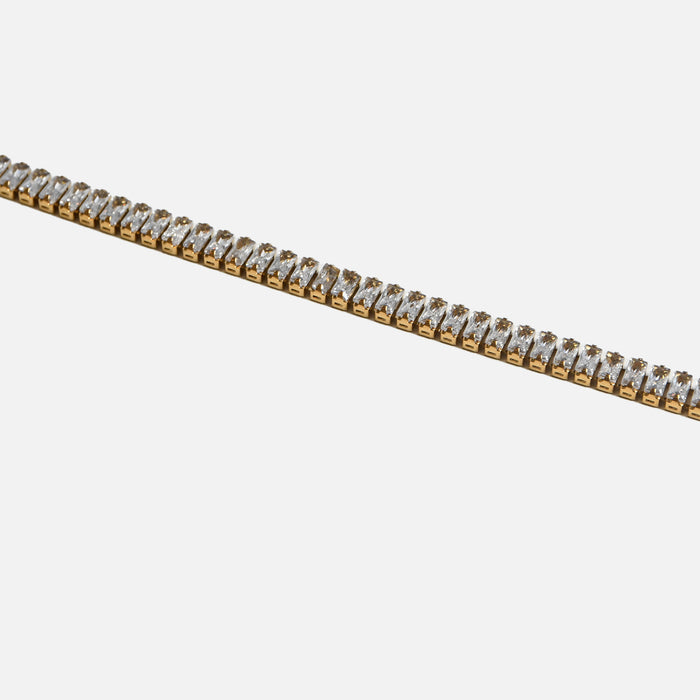 Bracelet baguette en acier inoxydable