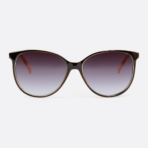 Load image into Gallery viewer, Cat eye sunglasses with beige branches
