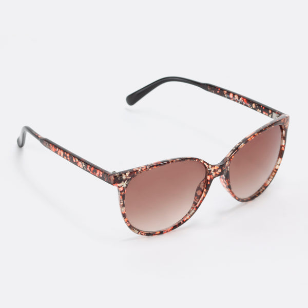 Load image into Gallery viewer, Cat eye sunglasses with tortoise pattern
