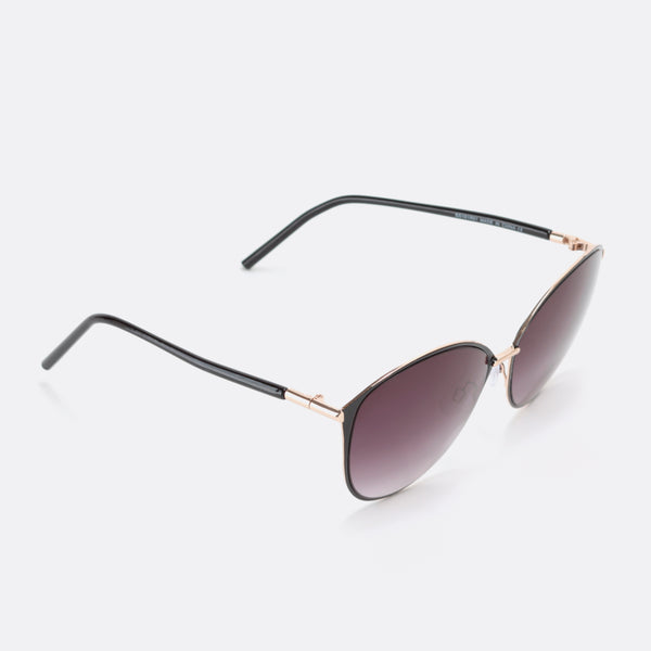 Load image into Gallery viewer, Cat eye sunglasses with golden bridge
