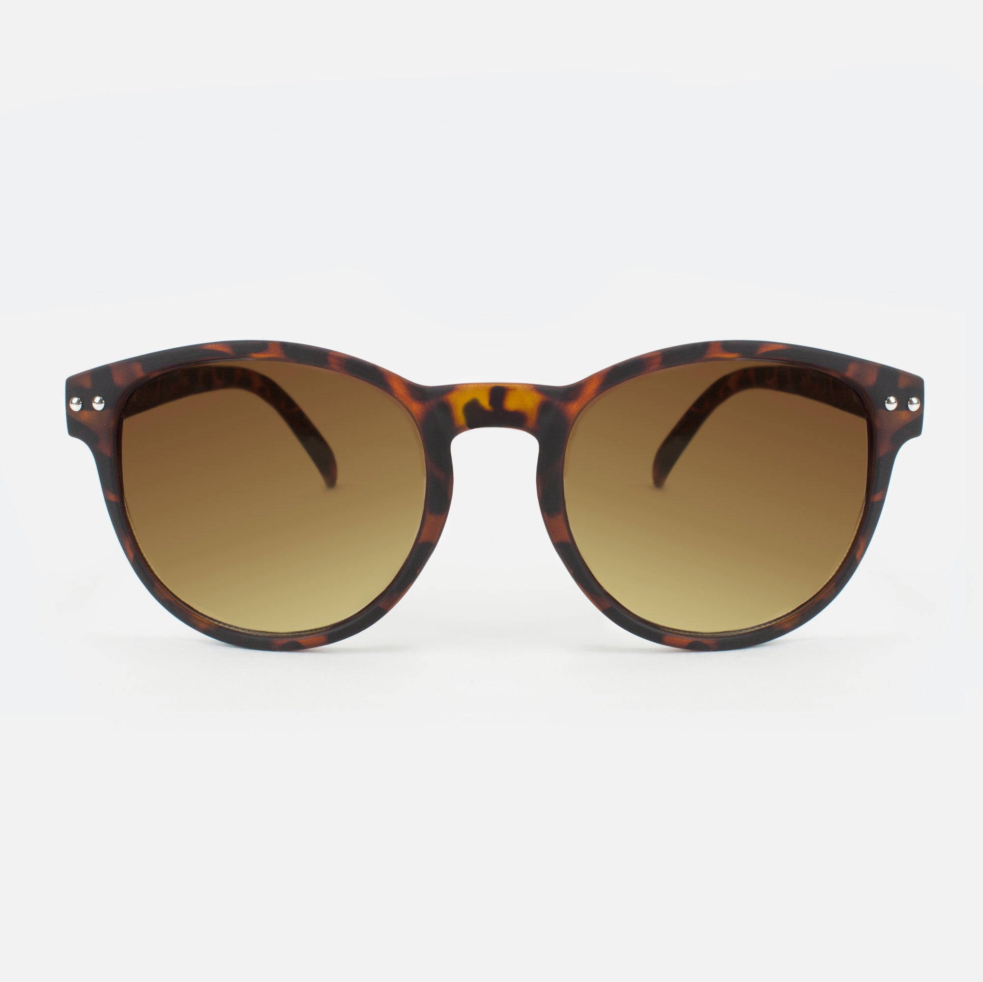 Brown sunglasses with tortoise frame