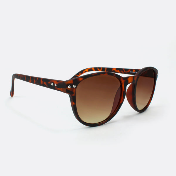 Load image into Gallery viewer, Brown sunglasses with tortoise frame
