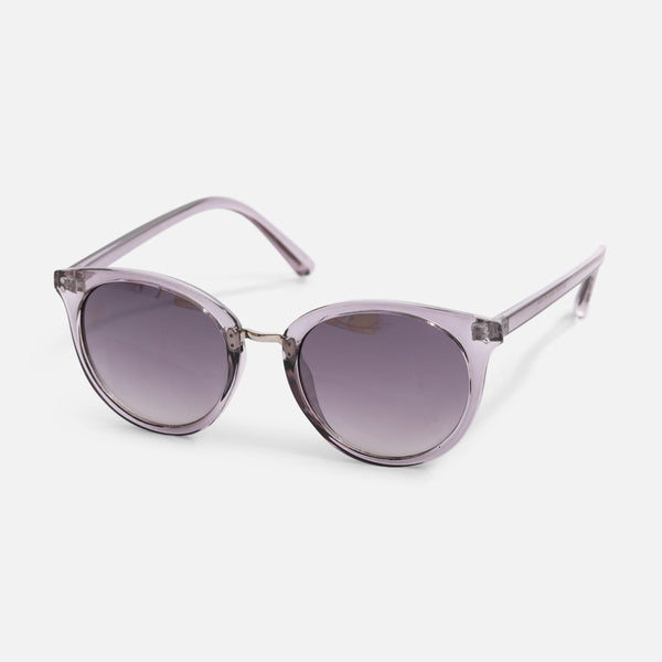 Load image into Gallery viewer, Grey round sunglasses   
