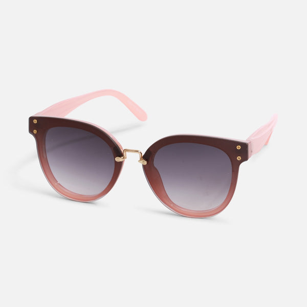 Load image into Gallery viewer, Pink sunglasses with straight bridge
