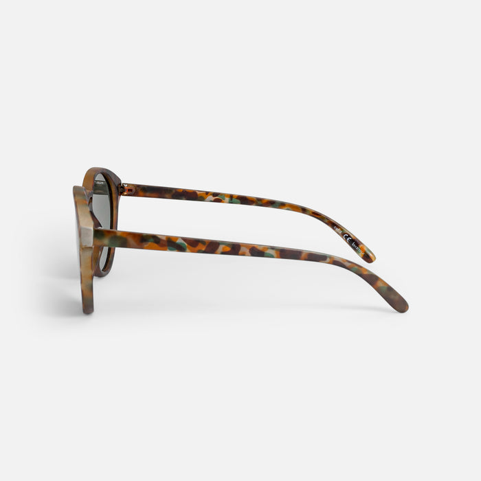 Lunettes de soleil oeil de chat motif tortoise